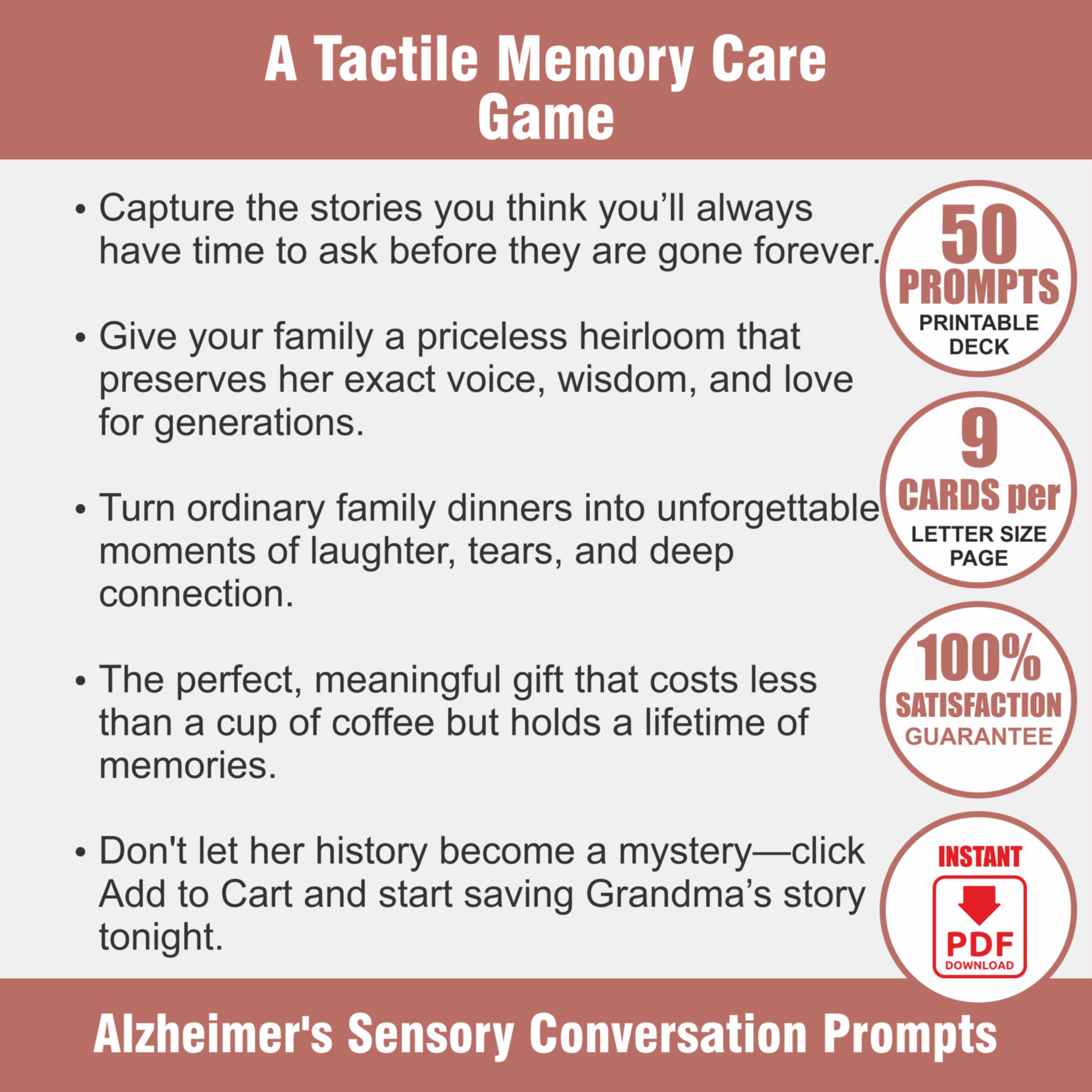 The Sensory Nostalgia Deck - View 2